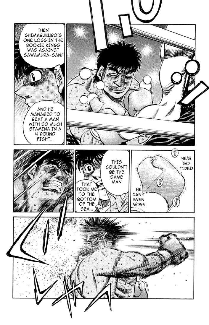 Hajime no Ippo Chapter 465 page 18 - Chapter 465 : Cheese champion