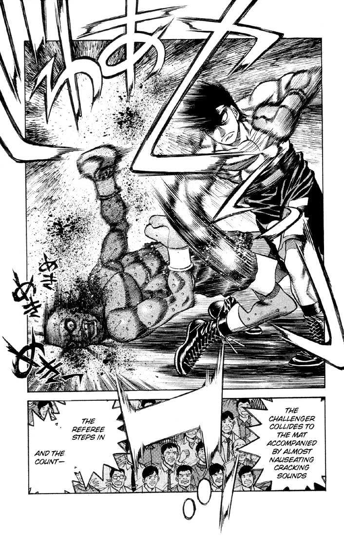 Hajime no Ippo Chapter 465 page 3 - Chapter 465 : Cheese champion