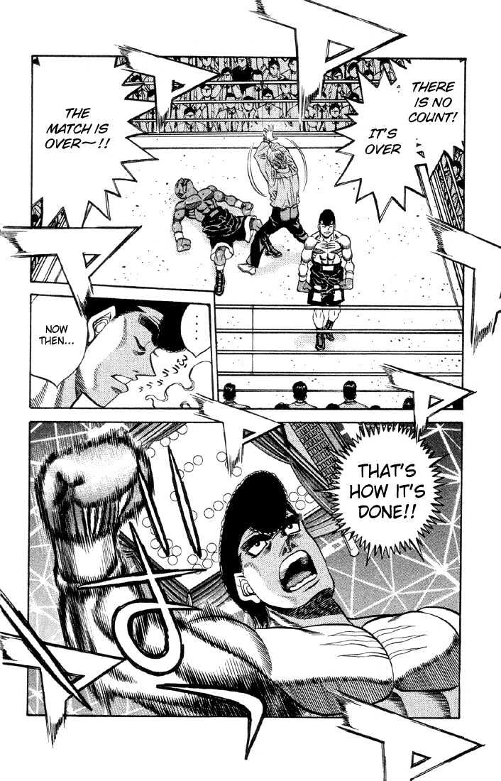 Hajime no Ippo Chapter 465 page 4 - Chapter 465 : Cheese champion