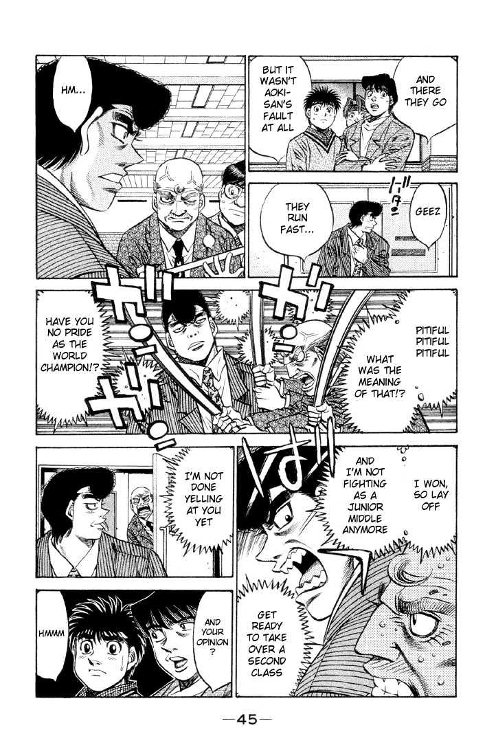 Hajime no Ippo Chapter 465 page 7 - Chapter 465 : Cheese champion