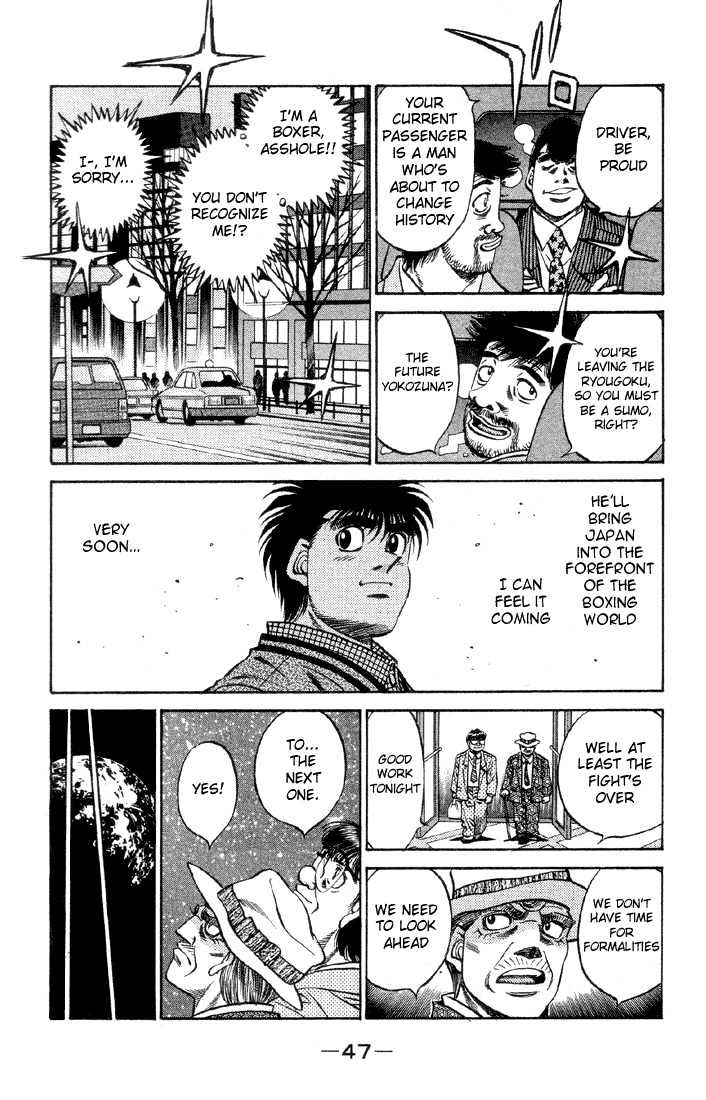 Hajime no Ippo Chapter 465 page 9 - Chapter 465 : Cheese champion