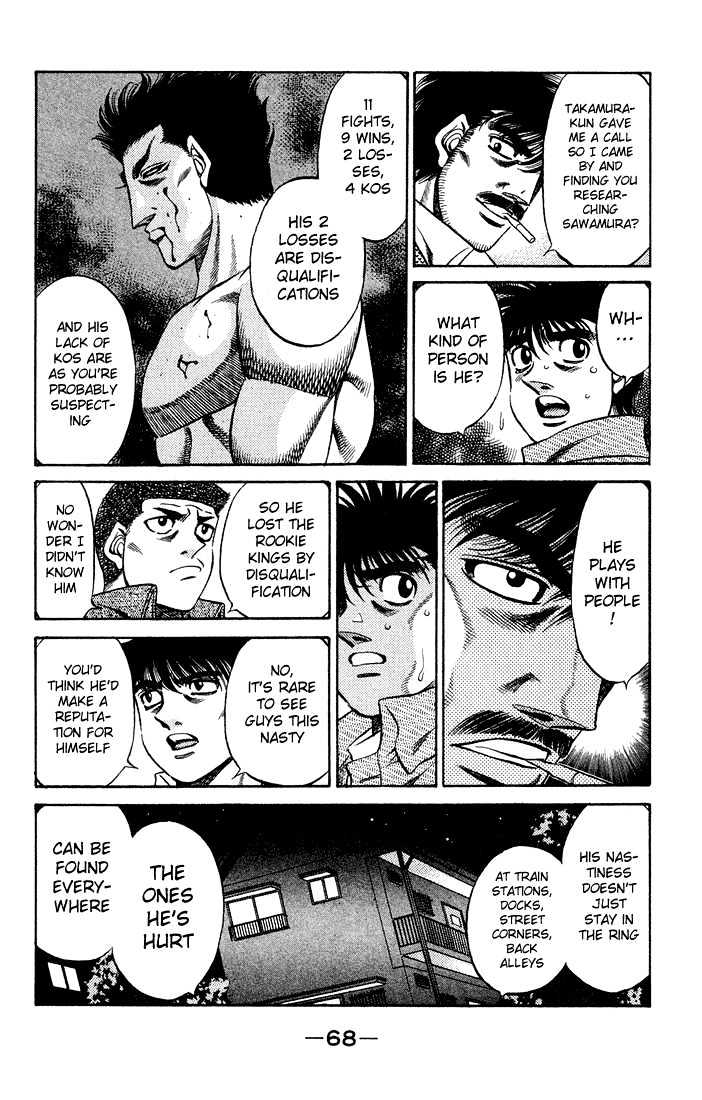 Hajime no Ippo Chapter 466 page 10 - Chapter 466 : Evil boxer