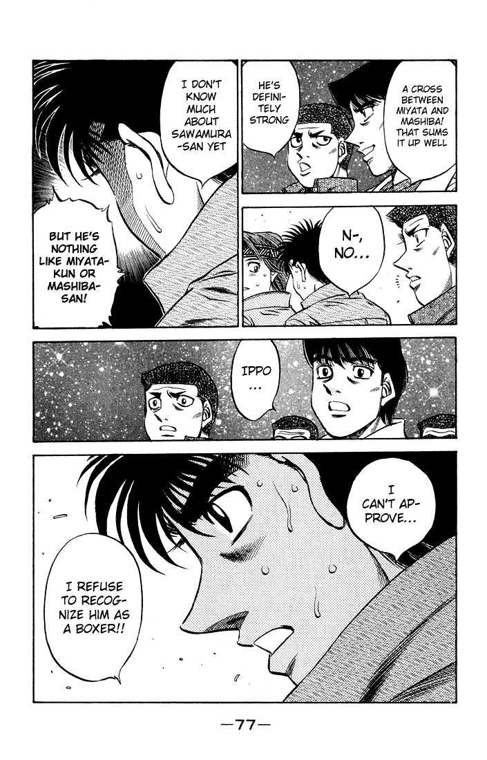 Hajime no Ippo Chapter 466 page 19 - Chapter 466 : Evil boxer