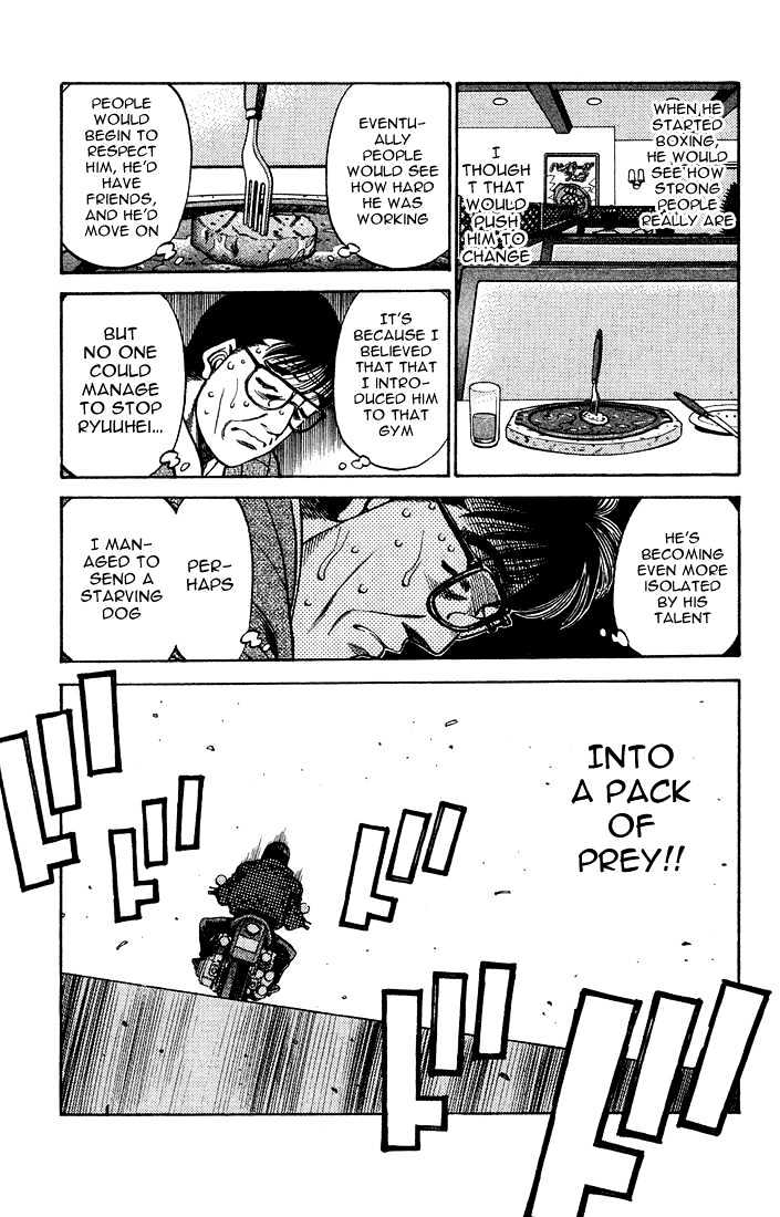 Hajime no Ippo Chapter 467 page 13 - Chapter 467 : Starving dog