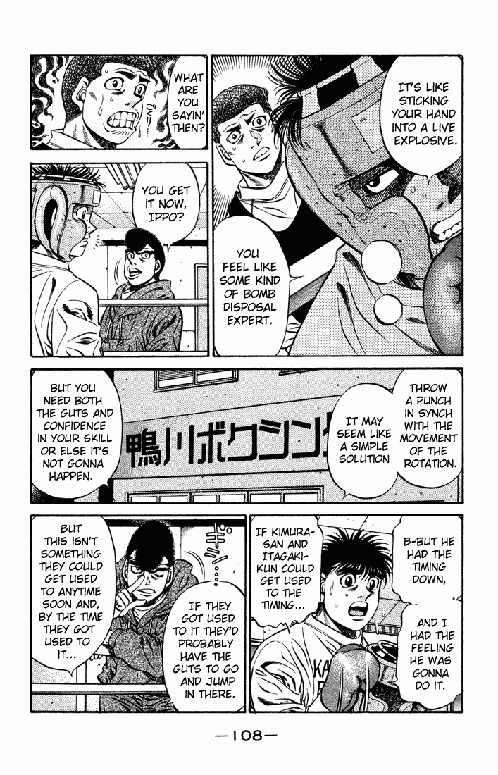 Hajime no Ippo Chapter 468.2 page 10 - Chapter 468 v2 : Dempsey's Theory of Evolution