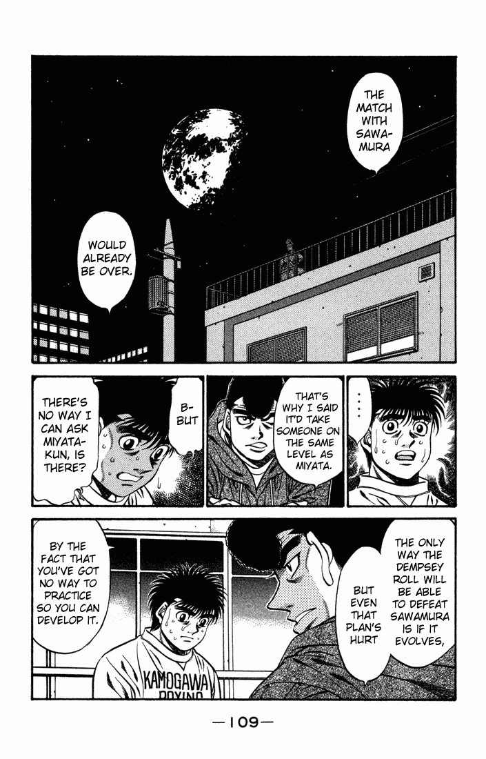 Hajime no Ippo Chapter 468.2 page 11 - Chapter 468 v2 : Dempsey's Theory of Evolution