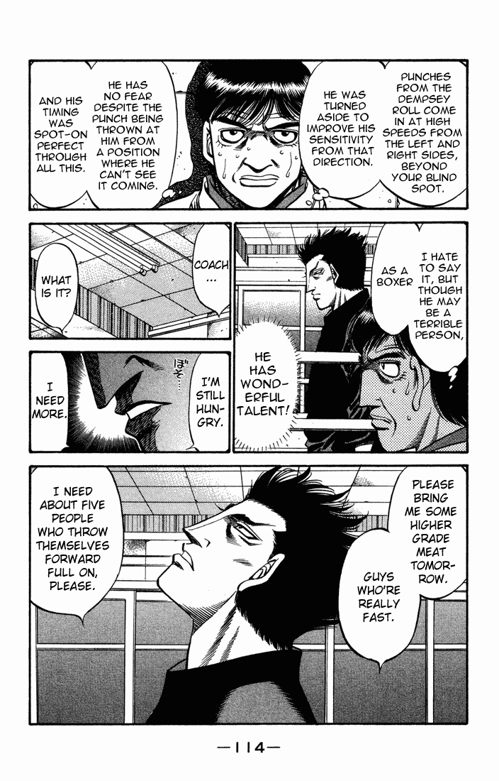 Hajime no Ippo Chapter 468.2 page 16 - Chapter 468 v2 : Dempsey's Theory of Evolution
