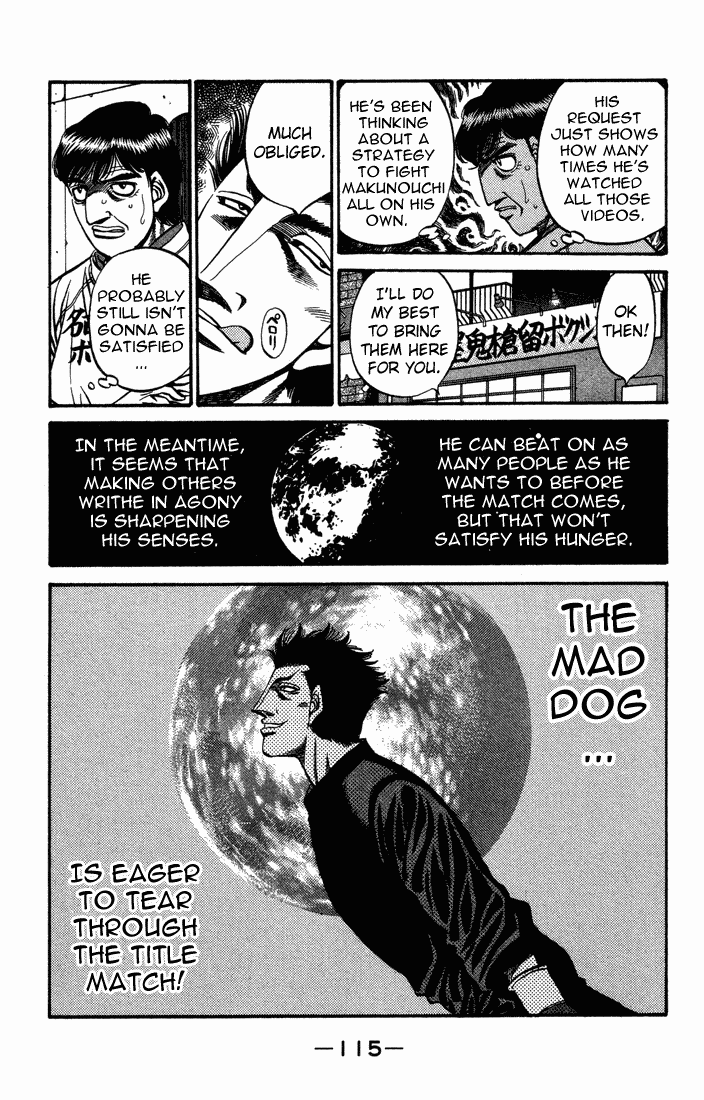 Hajime no Ippo Chapter 468.2 page 17 - Chapter 468 v2 : Dempsey's Theory of Evolution