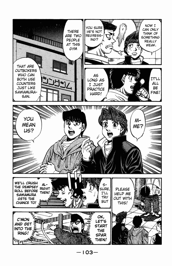 Hajime no Ippo Chapter 468.2 page 5 - Chapter 468 v2 : Dempsey's Theory of Evolution