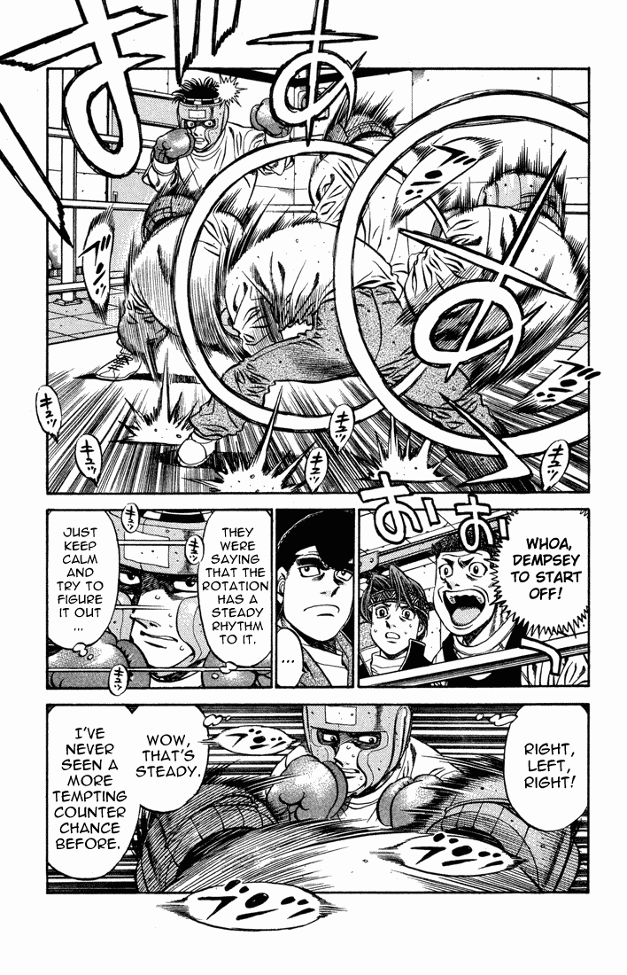 Hajime no Ippo Chapter 468.2 page 7 - Chapter 468 v2 : Dempsey's Theory of Evolution