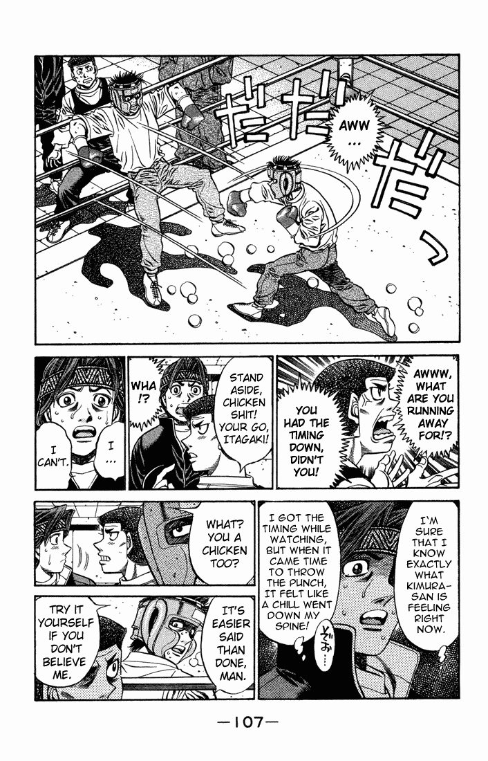 Hajime no Ippo Chapter 468.2 page 9 - Chapter 468 v2 : Dempsey's Theory of Evolution