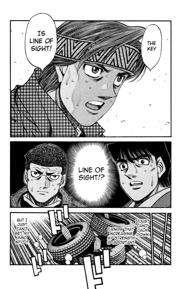 Hajime no Ippo Chapter 469 page 16 - Chapter 469 : Itagaki research report