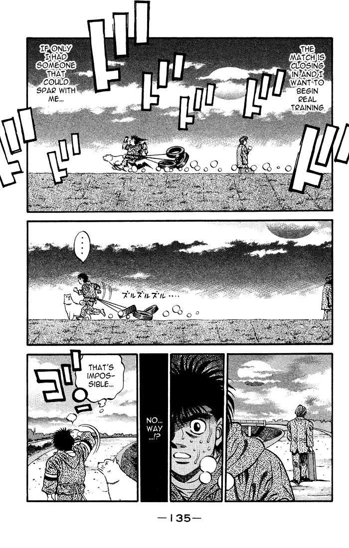 Hajime no Ippo Chapter 469 page 17 - Chapter 469 : Itagaki research report