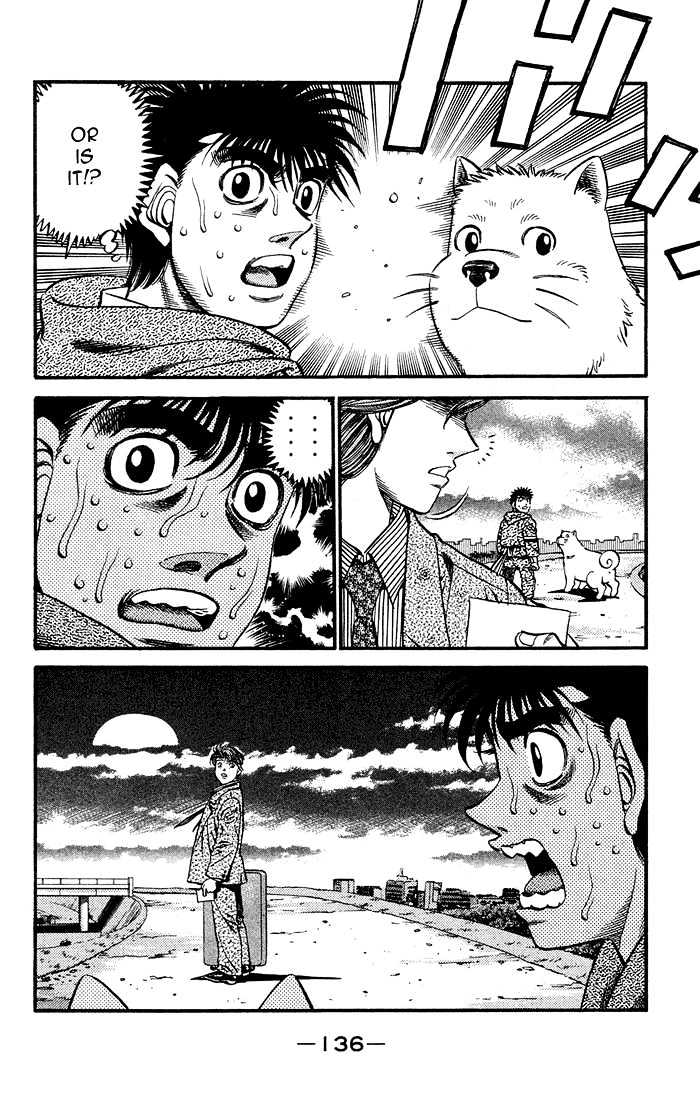 Hajime no Ippo Chapter 469 page 18 - Chapter 469 : Itagaki research report