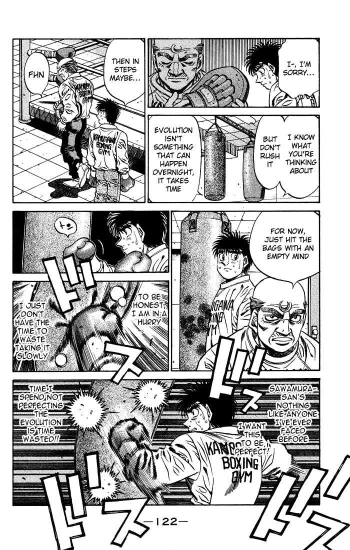 Hajime no Ippo Chapter 469 page 4 - Chapter 469 : Itagaki research report