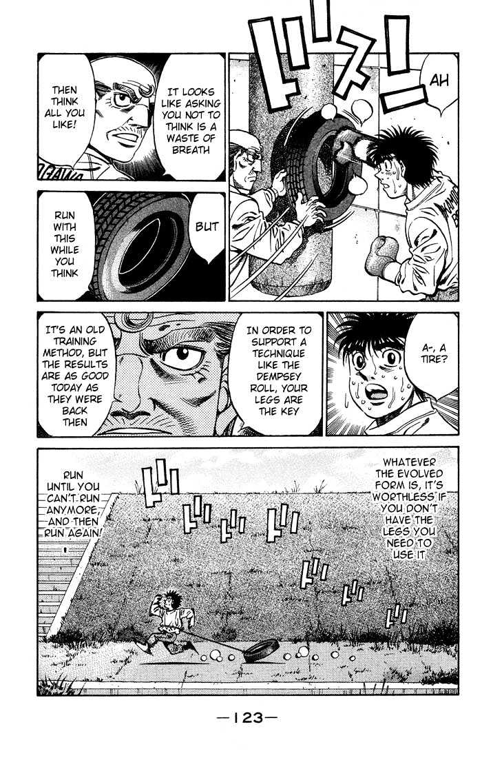 Hajime no Ippo Chapter 469 page 5 - Chapter 469 : Itagaki research report