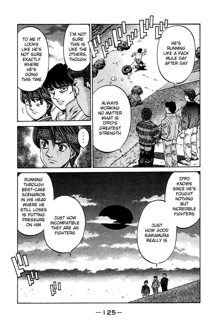 Hajime no Ippo Chapter 469 page 7 - Chapter 469 : Itagaki research report