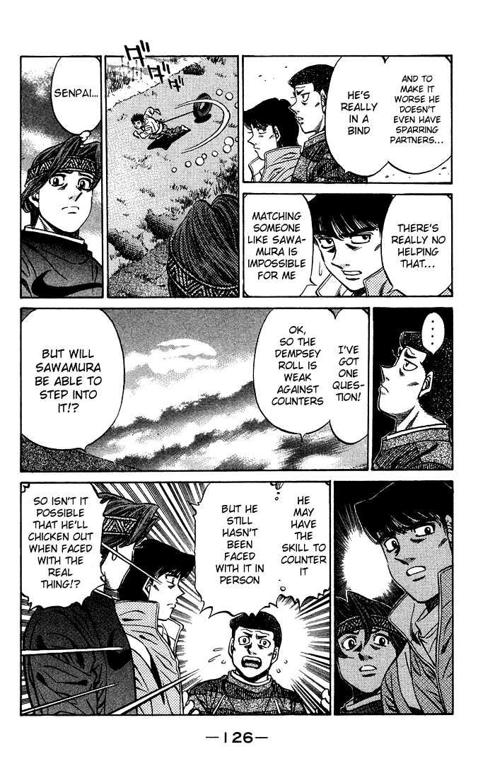 Hajime no Ippo Chapter 469 page 8 - Chapter 469 : Itagaki research report