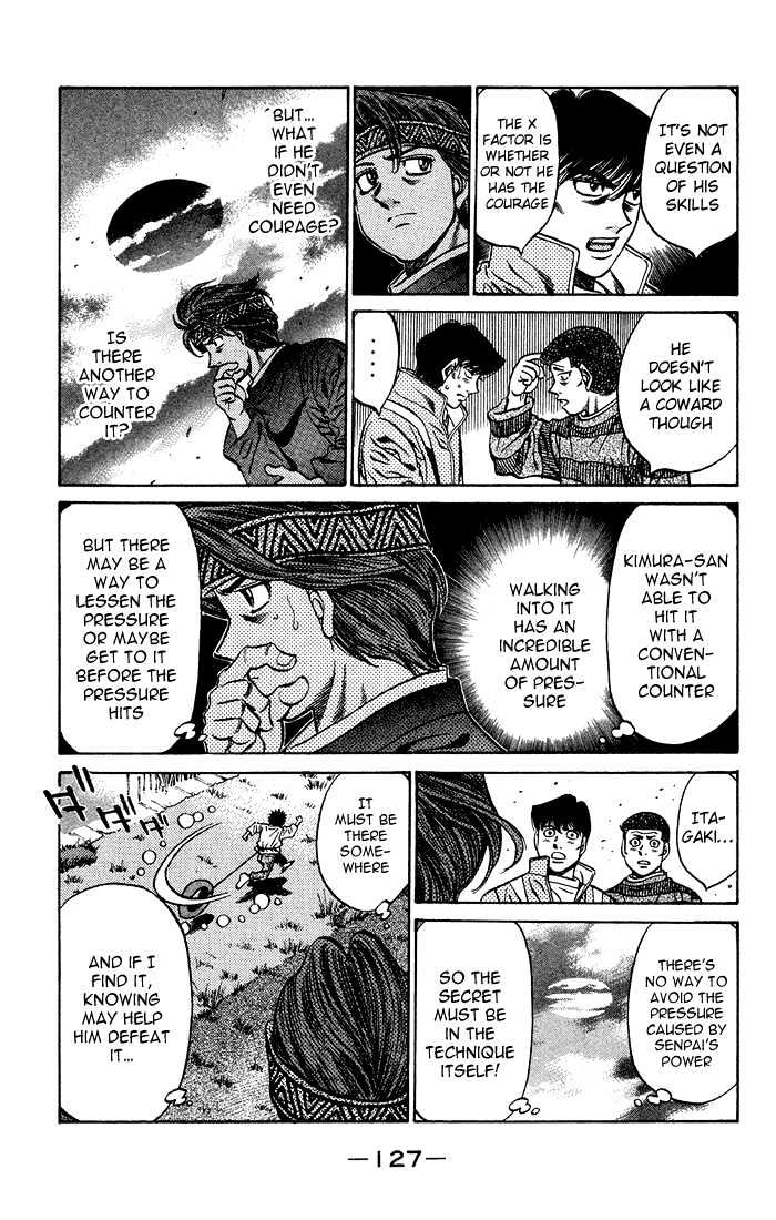 Hajime no Ippo Chapter 469 page 9 - Chapter 469 : Itagaki research report