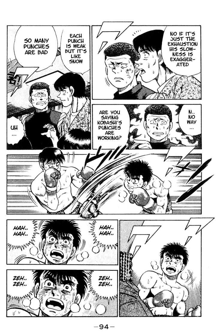 Hajime no Ippo Chapter 47 page 14 - Chapter 47 : The Opened Tactic