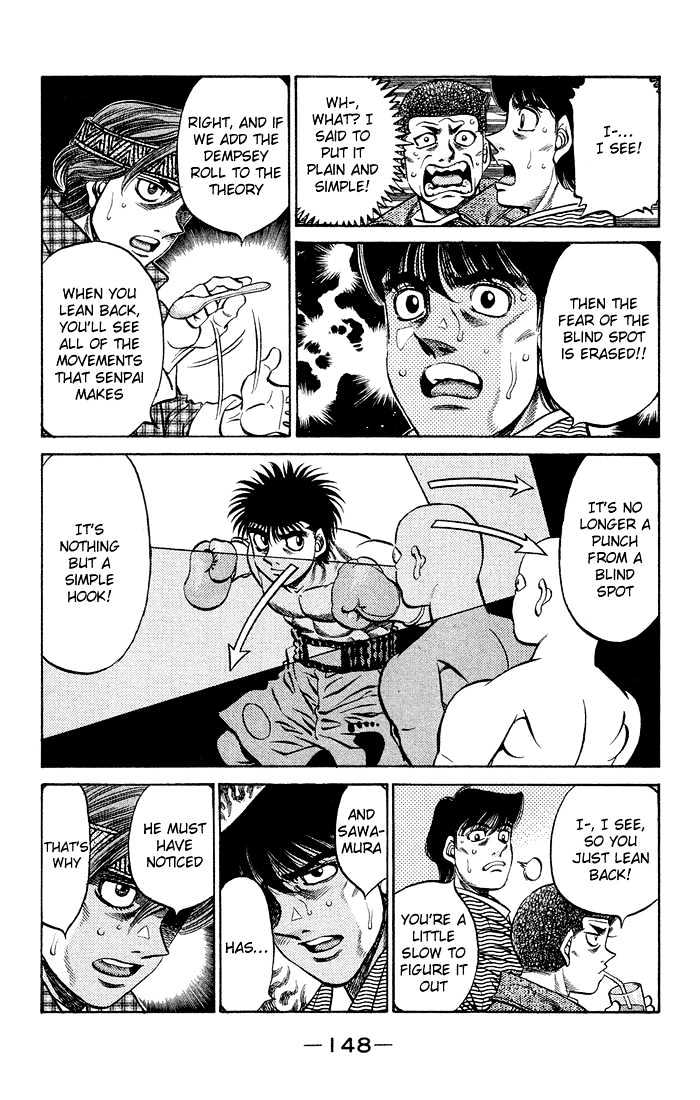 Hajime no Ippo Chapter 470 page 10 - Chapter 470 : Unseen fear