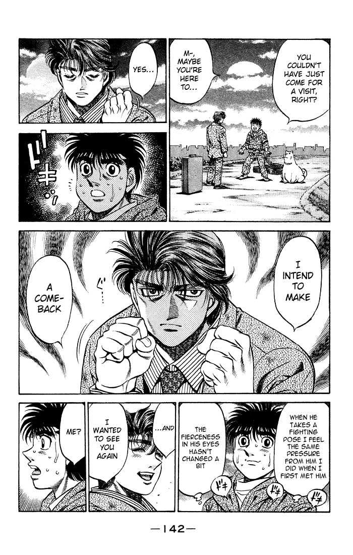 Hajime no Ippo Chapter 470 page 4 - Chapter 470 : Unseen fear