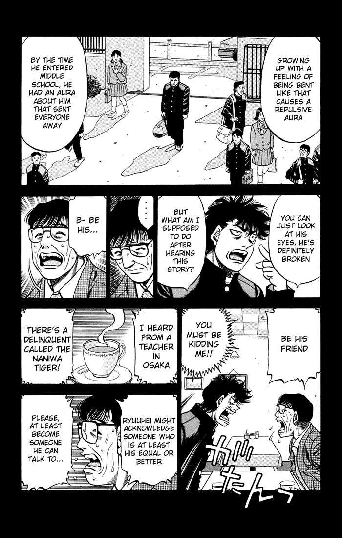 Hajime no Ippo Chapter 472 page 12 - Chapter 472 : Yielding and isolation