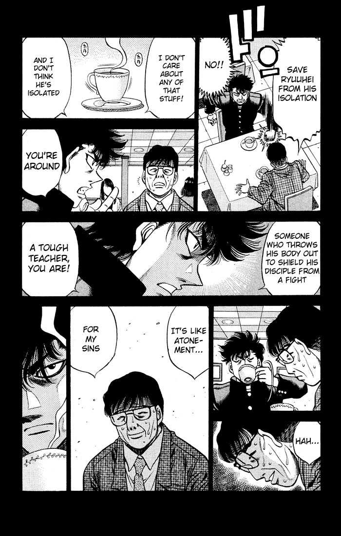 Hajime no Ippo Chapter 472 page 13 - Chapter 472 : Yielding and isolation