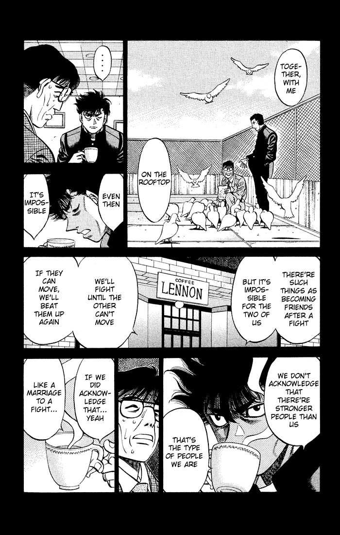 Hajime no Ippo Chapter 472 page 15 - Chapter 472 : Yielding and isolation