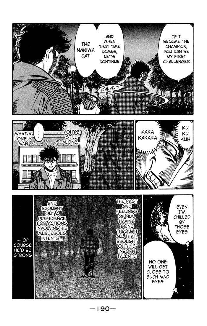 Hajime no Ippo Chapter 472 page 18 - Chapter 472 : Yielding and isolation