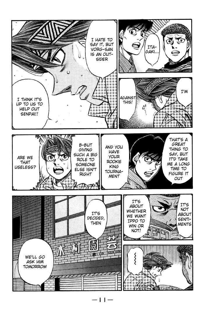 Hajime no Ippo Chapter 473 page 10 - Chapter 473 : Vorg the visitor