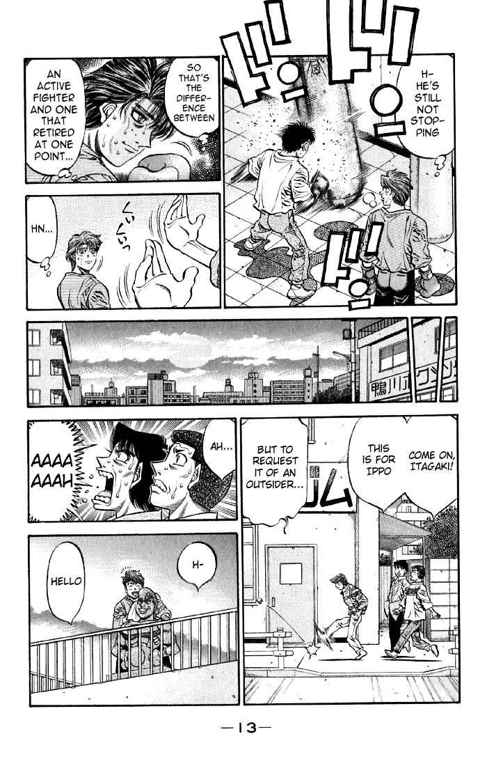 Hajime no Ippo Chapter 473 page 12 - Chapter 473 : Vorg the visitor