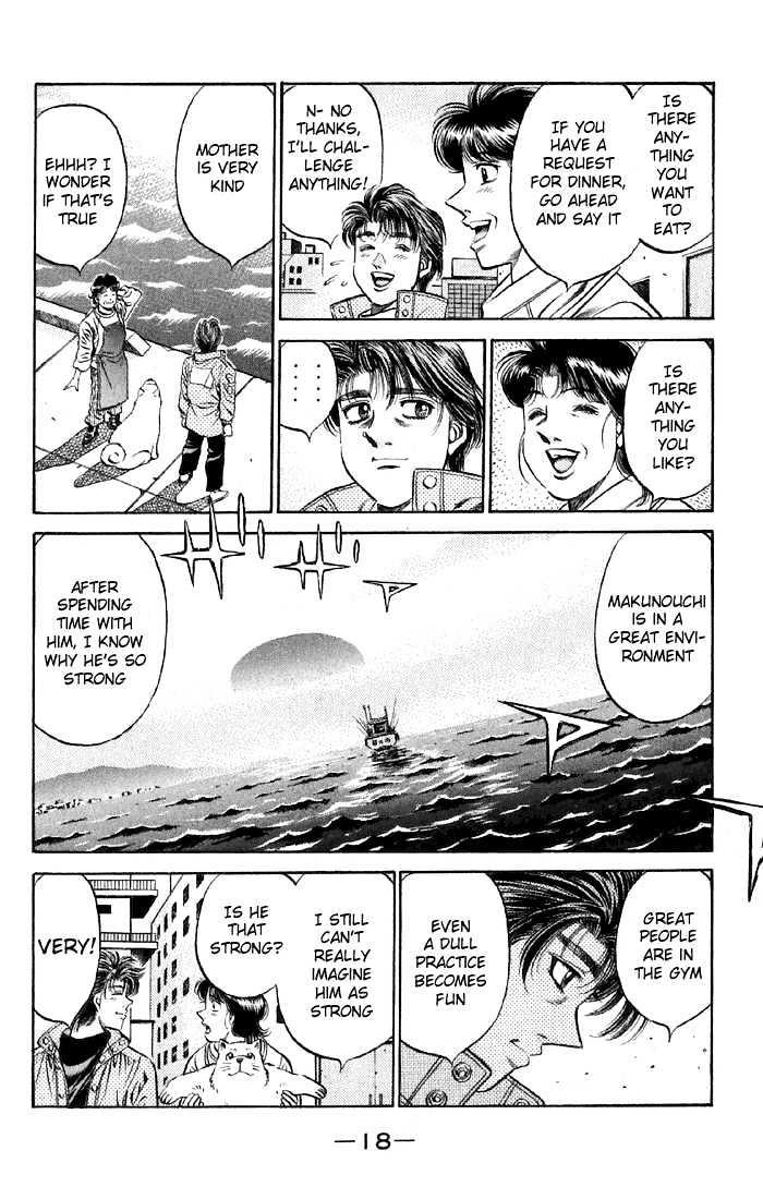 Hajime no Ippo Chapter 473 page 17 - Chapter 473 : Vorg the visitor