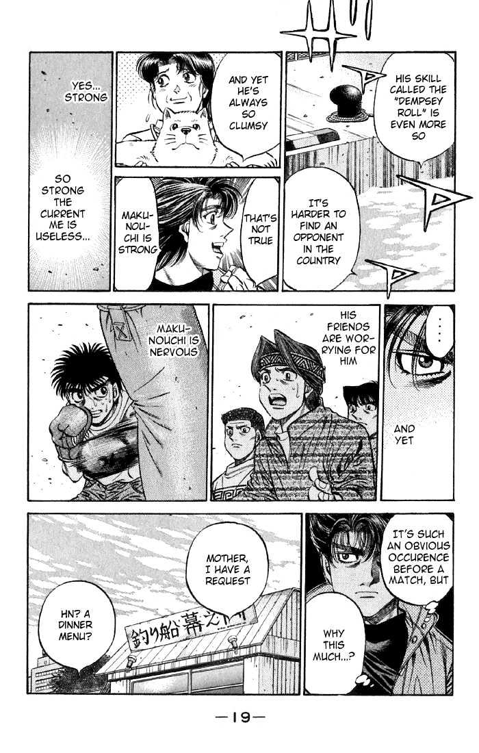 Hajime no Ippo Chapter 473 page 18 - Chapter 473 : Vorg the visitor