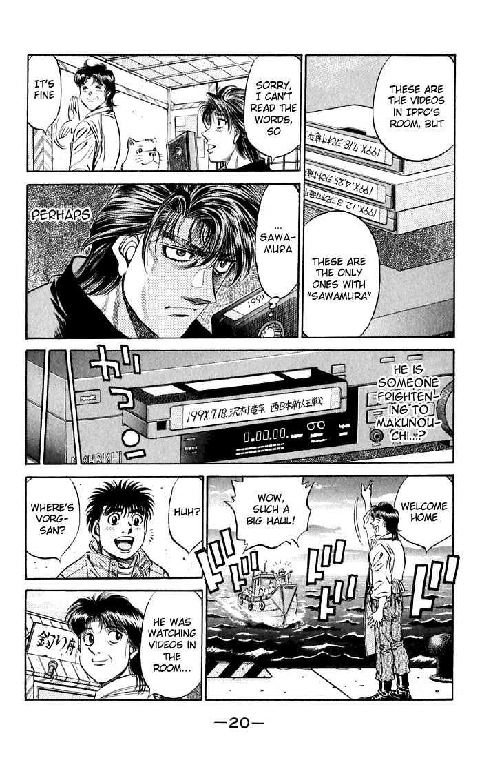 Hajime no Ippo Chapter 473 page 19 - Chapter 473 : Vorg the visitor