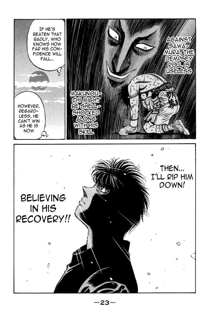 Hajime no Ippo Chapter 473 page 22 - Chapter 473 : Vorg the visitor