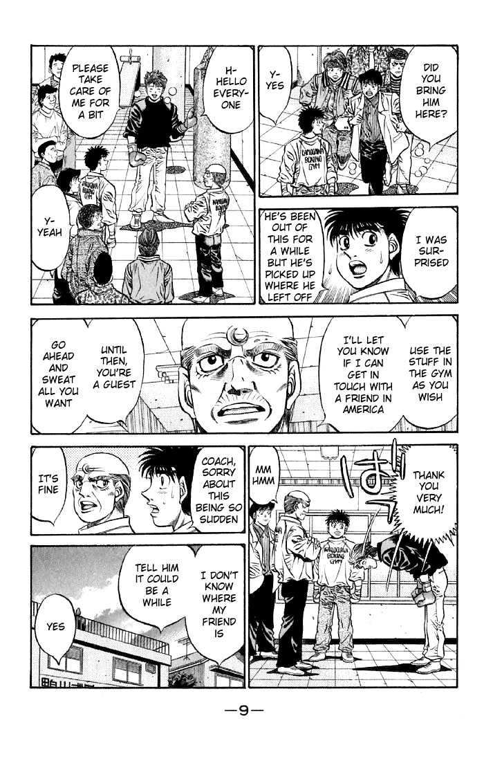 Hajime no Ippo Chapter 473 page 8 - Chapter 473 : Vorg the visitor