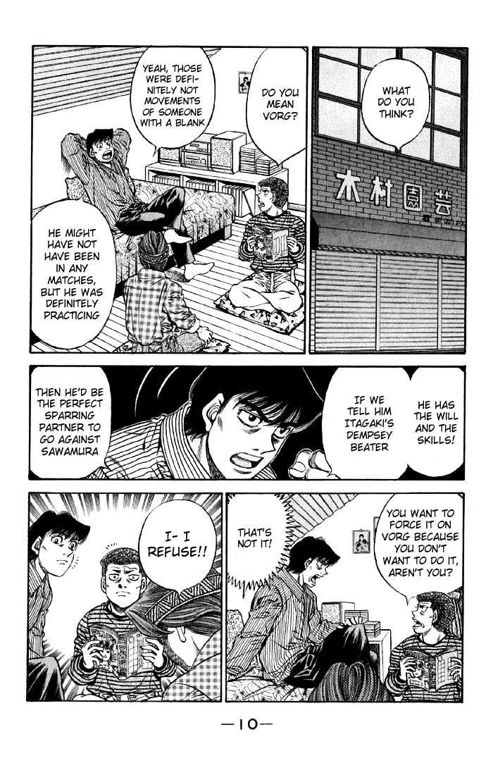 Hajime no Ippo Chapter 473 page 9 - Chapter 473 : Vorg the visitor