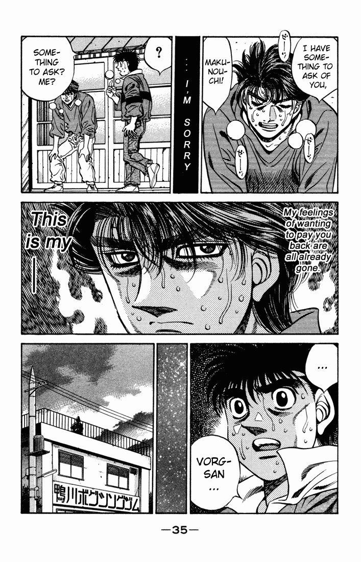 Hajime no Ippo Chapter 474.2 page 10 - Chapter 474 v2 : Vorg's Challenge