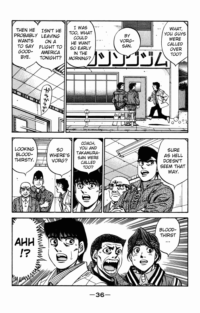 Hajime no Ippo Chapter 474.2 page 11 - Chapter 474 v2 : Vorg's Challenge