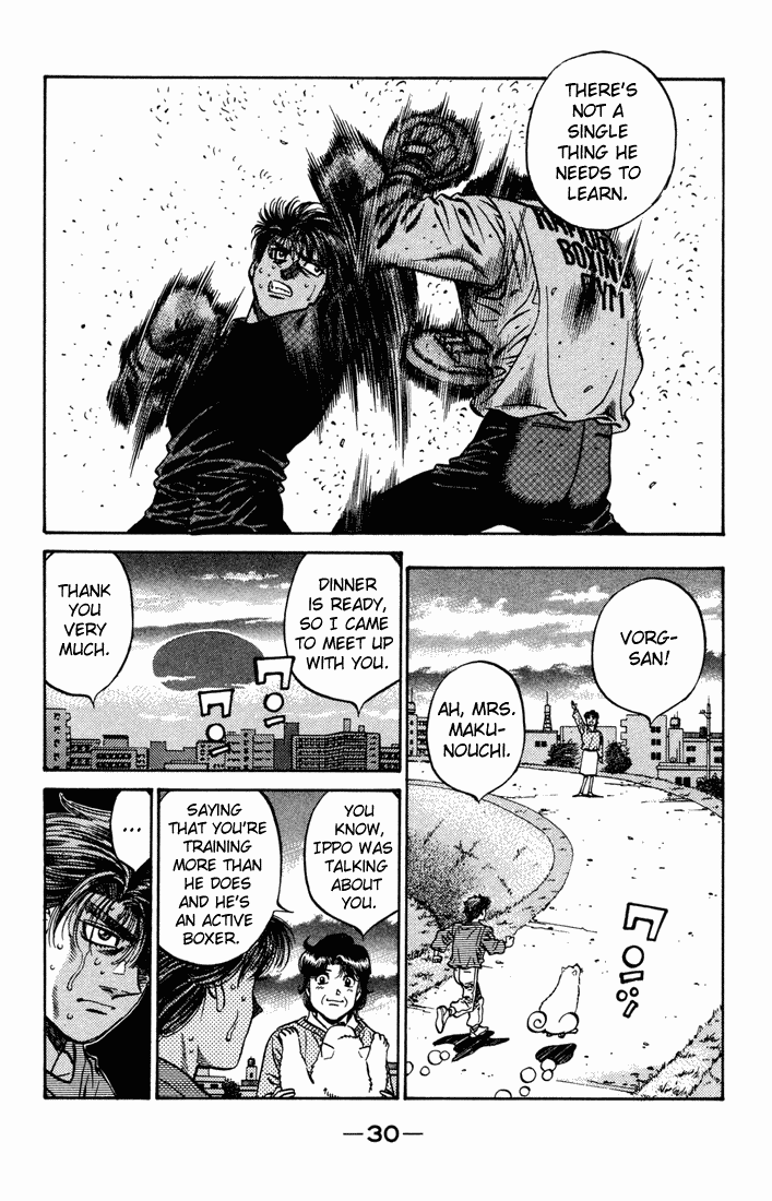 Hajime no Ippo Chapter 474.2 page 5 - Chapter 474 v2 : Vorg's Challenge