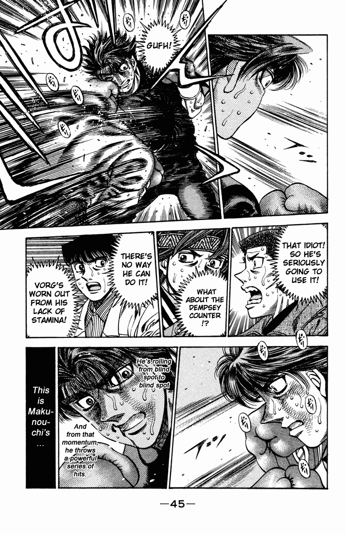 Hajime no Ippo Chapter 475.2 page 3 - Chapter 475 v2 : Sawamura's Scenario