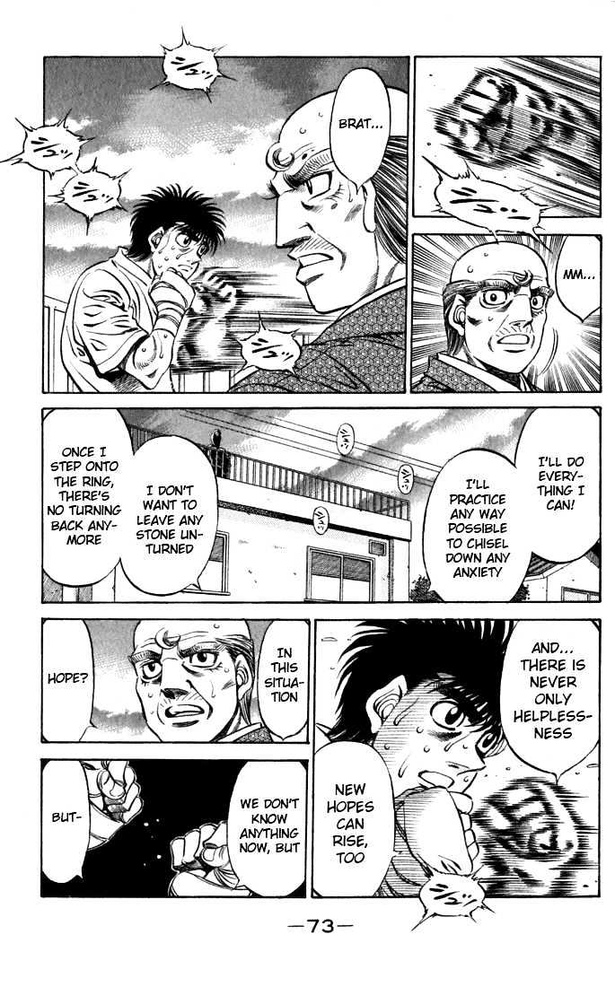 Hajime no Ippo Chapter 476 page 11 - Chapter 476 : A heavy parting gift