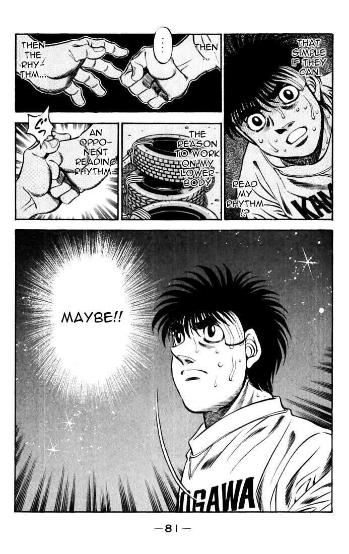 Hajime no Ippo Chapter 476 page 19 - Chapter 476 : A heavy parting gift