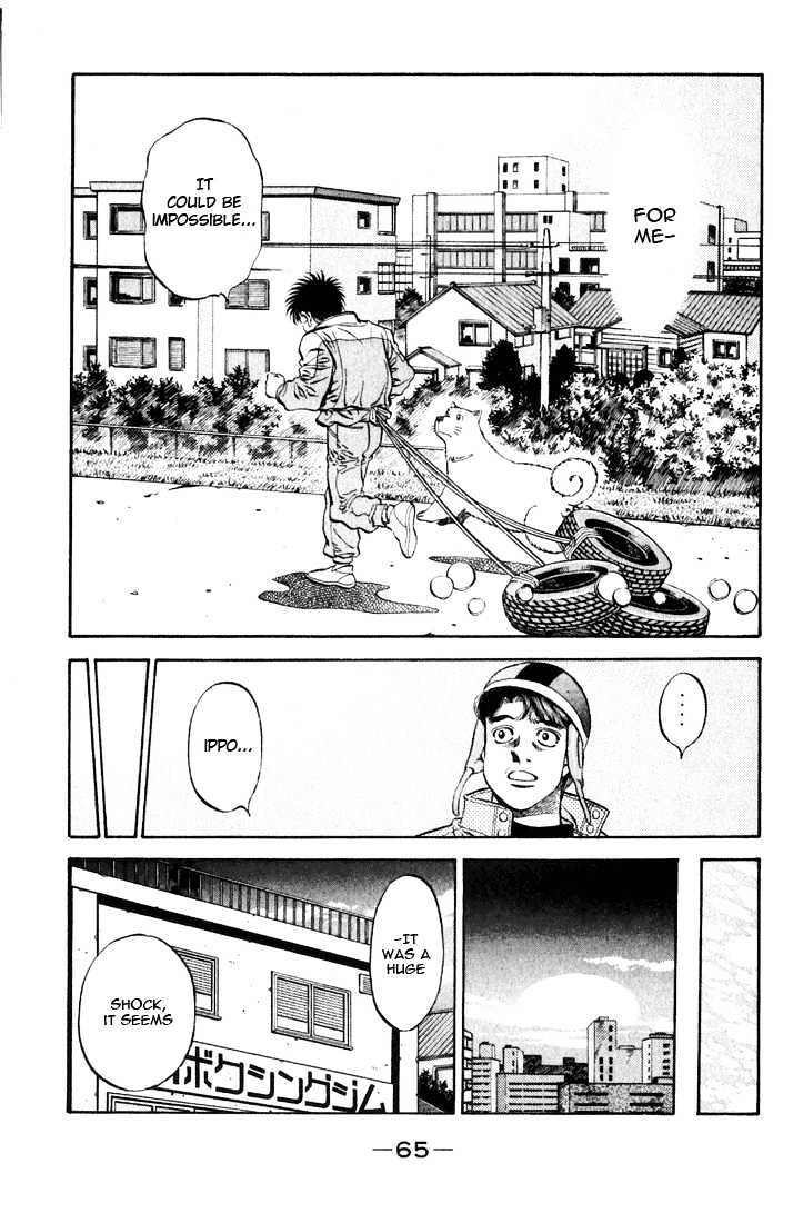 Hajime no Ippo Chapter 476 page 3 - Chapter 476 : A heavy parting gift