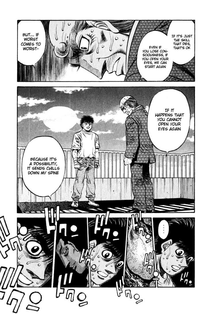 Hajime no Ippo Chapter 476 page 7 - Chapter 476 : A heavy parting gift