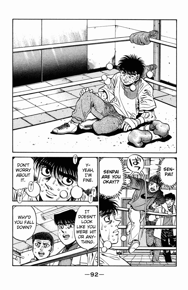 Hajime no Ippo Chapter 477.2 page 10 - Chapter 477 v2 : The Dempsey's Evolution
