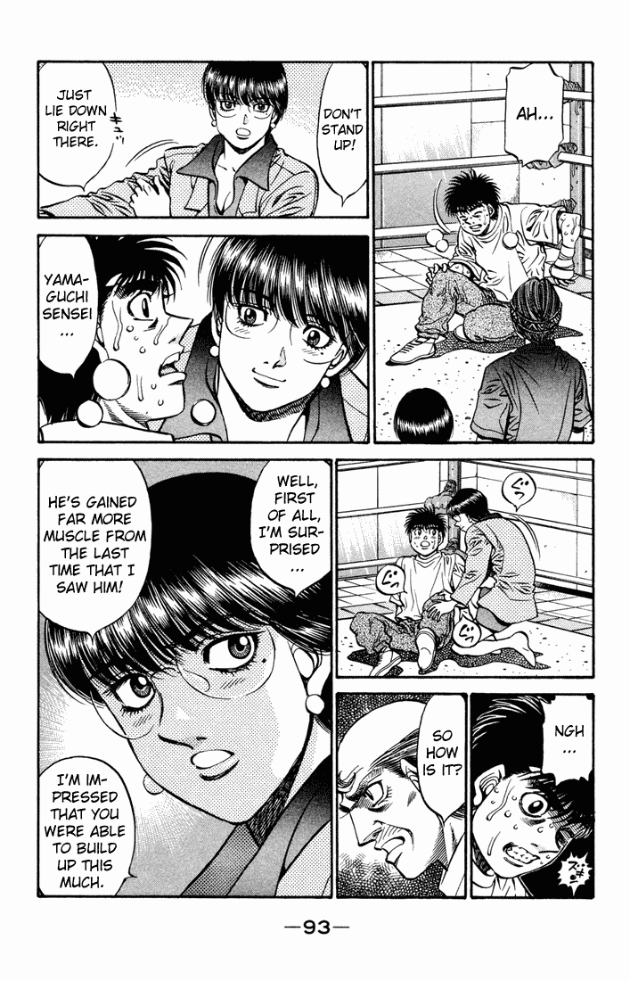 Hajime no Ippo Chapter 477.2 page 11 - Chapter 477 v2 : The Dempsey's Evolution