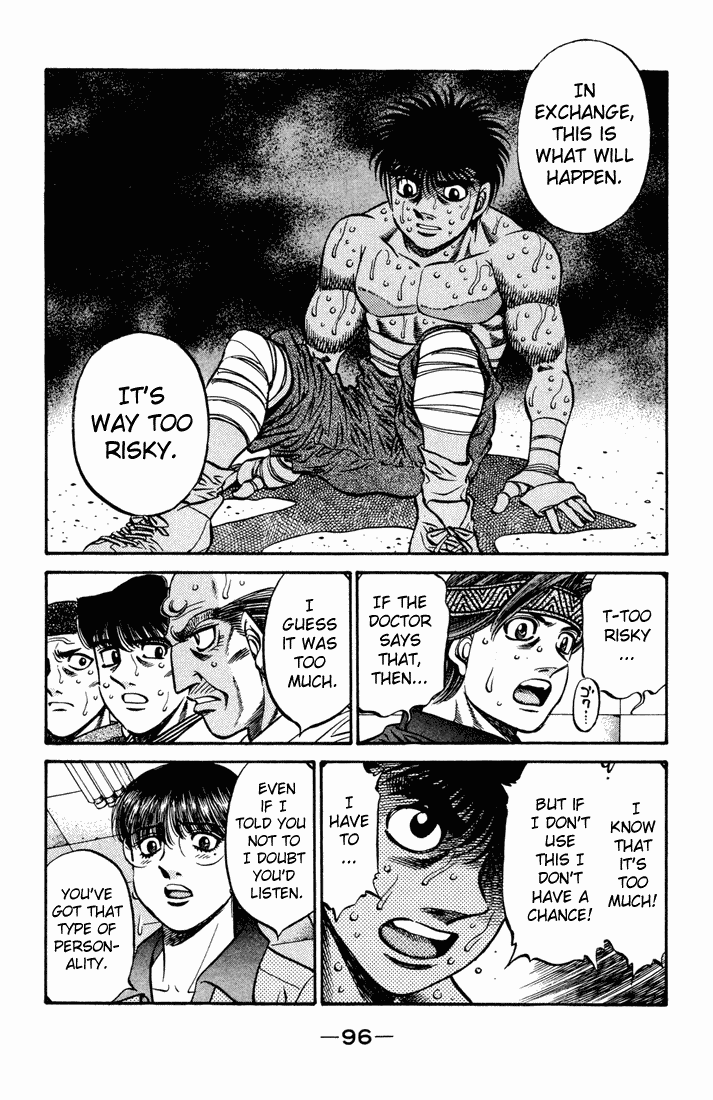 Hajime no Ippo Chapter 477.2 page 14 - Chapter 477 v2 : The Dempsey's Evolution