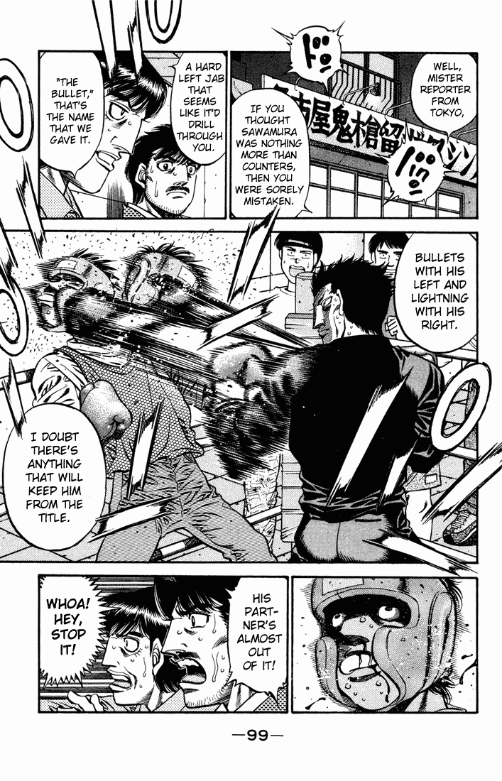 Hajime no Ippo Chapter 477.2 page 17 - Chapter 477 v2 : The Dempsey's Evolution
